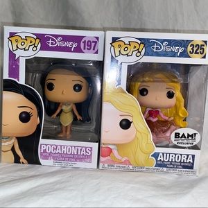 Disney Princess Pocahontas Sleeping Beauty Funkos